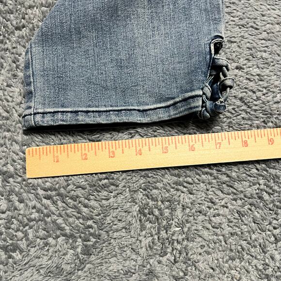 NYDJ Jeans Womens 14 (35x22) Capri High Rise Blue Denim Pants - Picture 10 of 10